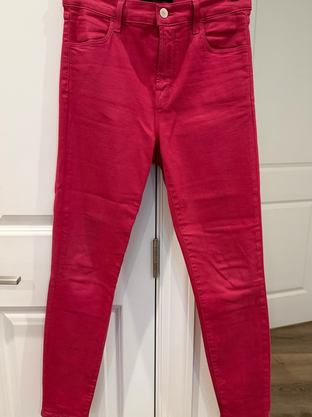 J Brand Women's Bright Pink Skinny Jeans
